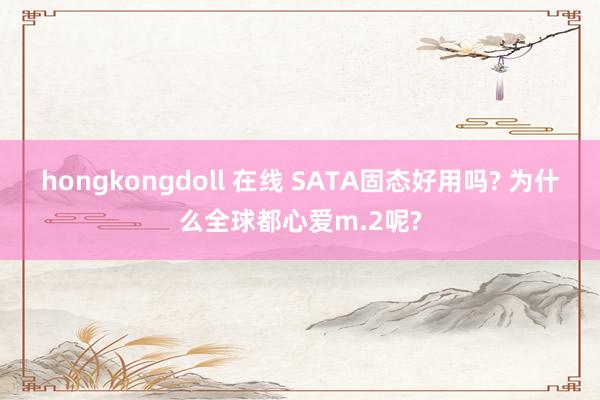 hongkongdoll 在线 SATA固态好用吗? 为什么全球都心爱m.2呢?